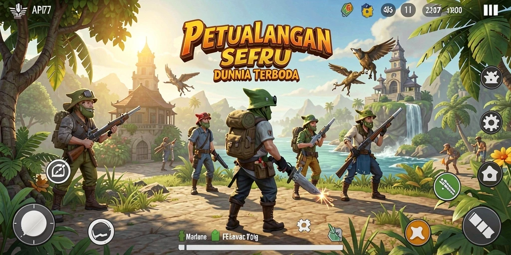 Gameplay menakjubkan dalam dunia terbuka API77 dengan petualangan tak terbatas.