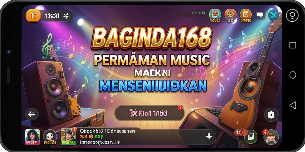 Gameplay BAGINDA168 yang penuh warna dan melodi yang menarik.
