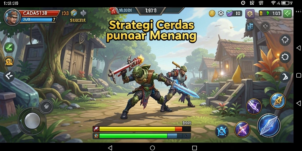 Tampilan gameplay strategis yang mendebarkan di CADAS138.