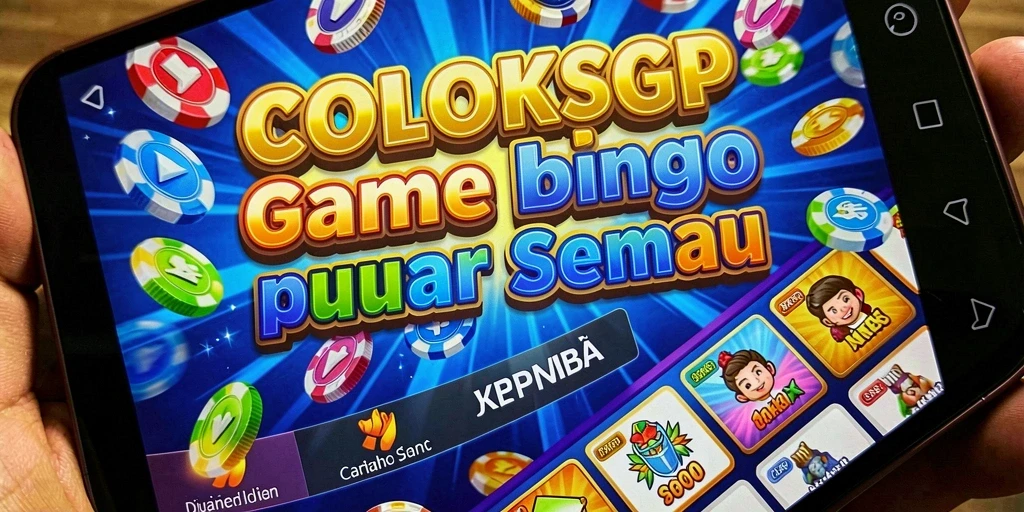 Screenshot COLOKSGP menampilkan gameplay Bingo yang menyenangkan dan interaktif.