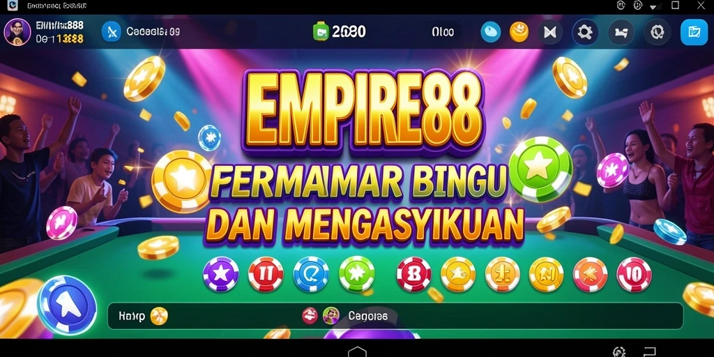 Tampilan gameplay Bingo yang menakjubkan di EMPIRE88.