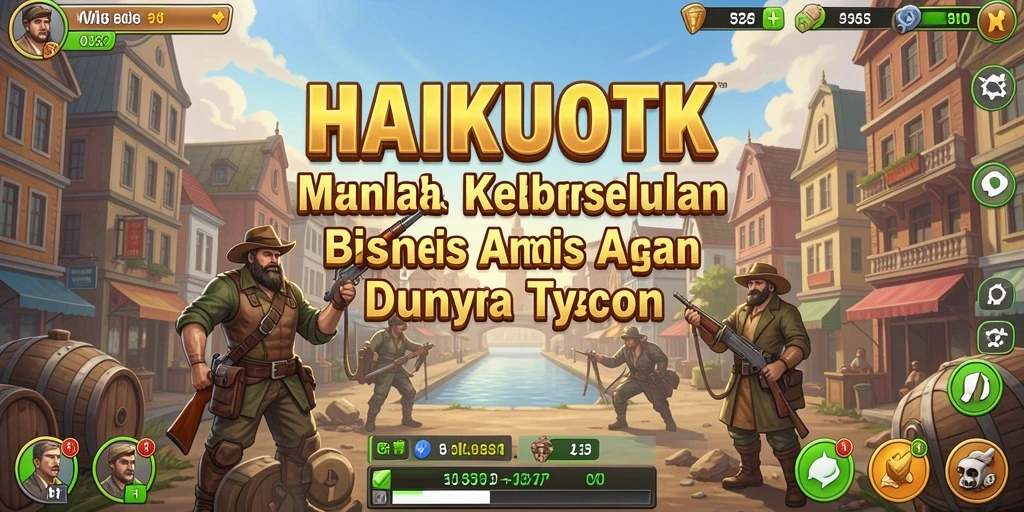 Tangkapan layar HAIKUOTK menampilkan pengalaman gameplay Tycoon yang menarik.
