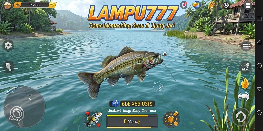 Tampilan gameplay seru dan menantang di LAMPU777.