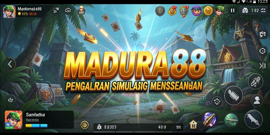 Tampilan gameplay menarik di MADURA88 dengan unsur simulasi yang menantang.