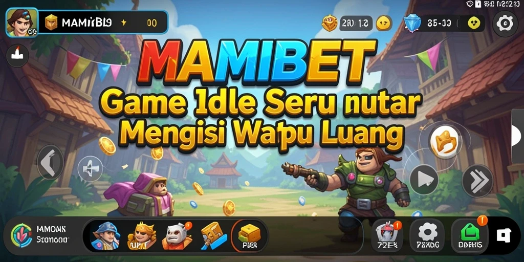 Screenshot gameplay MAMIBET yang menunjukkan elemen Idle yang menarik.