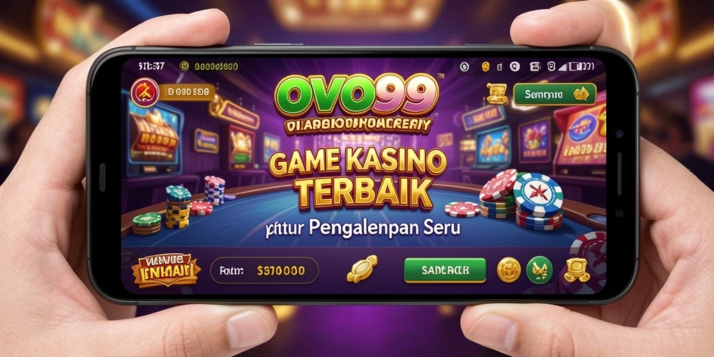 Tangkapan layar OVO99 menunjukkan pengalaman bermain Kasino yang menyenangkan.