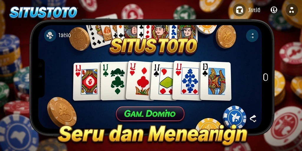 Screenshot gameplay SITUSTOTO yang menunjukkan aksi permainan domino yang seru.