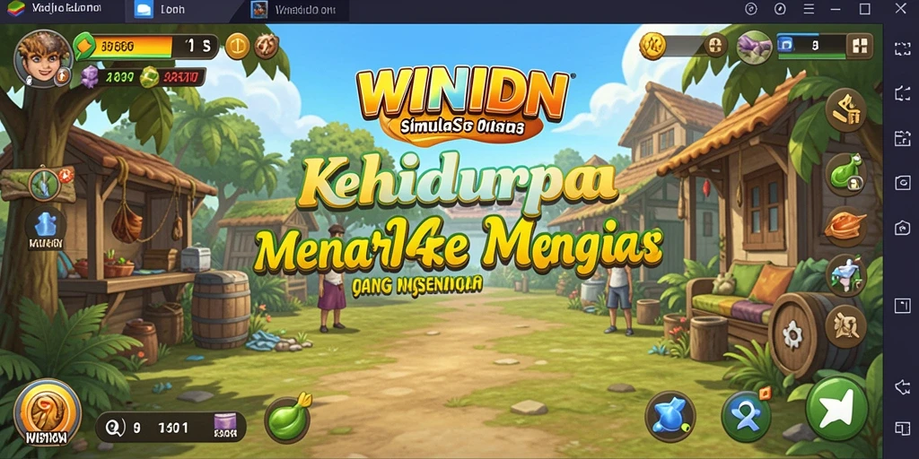Tampilan gameplay interaktif dalam WINIDN yang menawan.